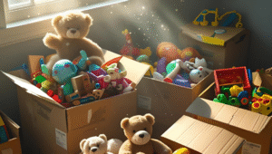 Cajas de mudanza de divorcio con hijos