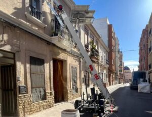 Plataforma elevadora para mudanza