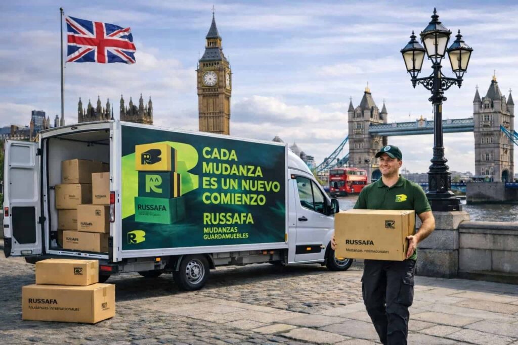 Mudanzas a Inglaterra