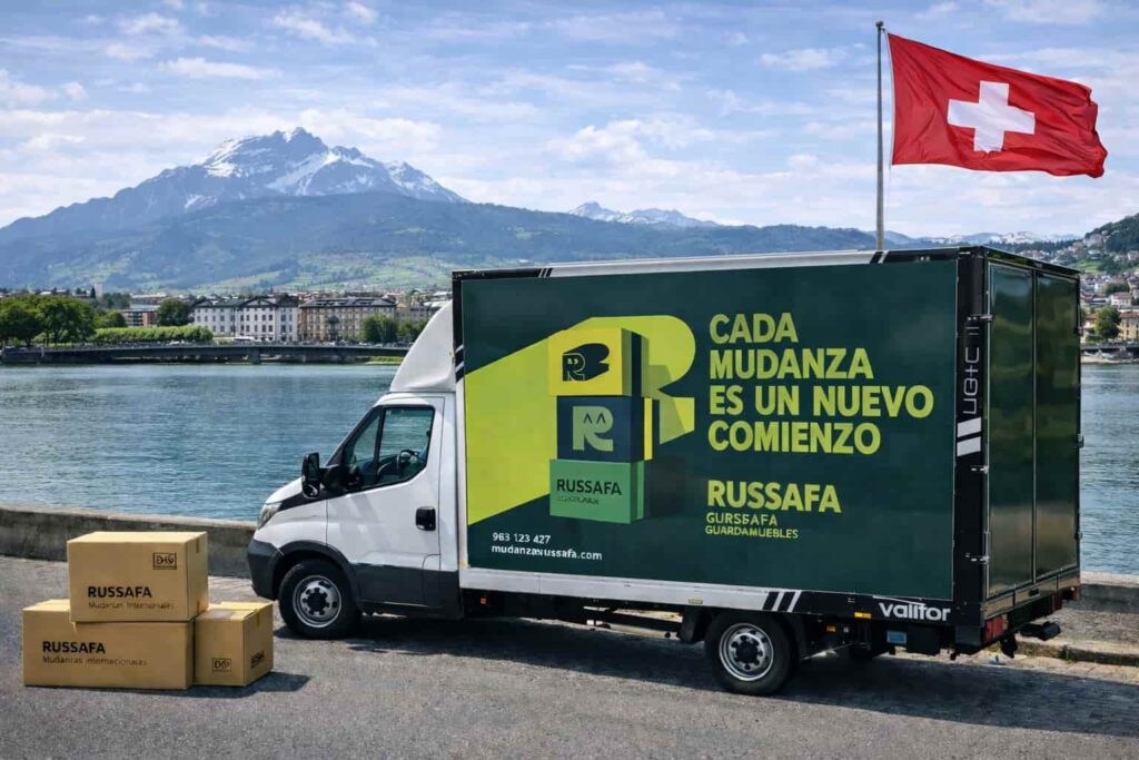Mudanzas a Suiza